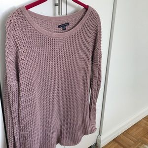 American Eagle Mauve Sweater